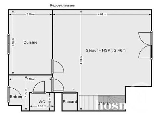 maison à louer - 3 pièces - 60.0 m2 - LE HAILLAN - 33 - AQUITAINE - Century 21 Kadima