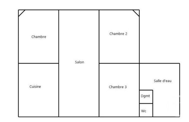 maison à louer - 4 pièces - 82.02 m2 - SAUMOS - 33 - AQUITAINE - Century 21 Kadima